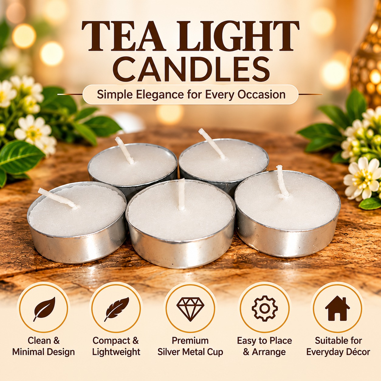 Tea Light Candle | Diwali Special Candles wholesale price India
