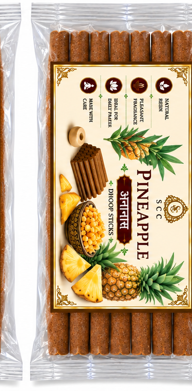 Pineapple | Premium Dhoop Sticks | 20 Gram Pack wholesale price India
