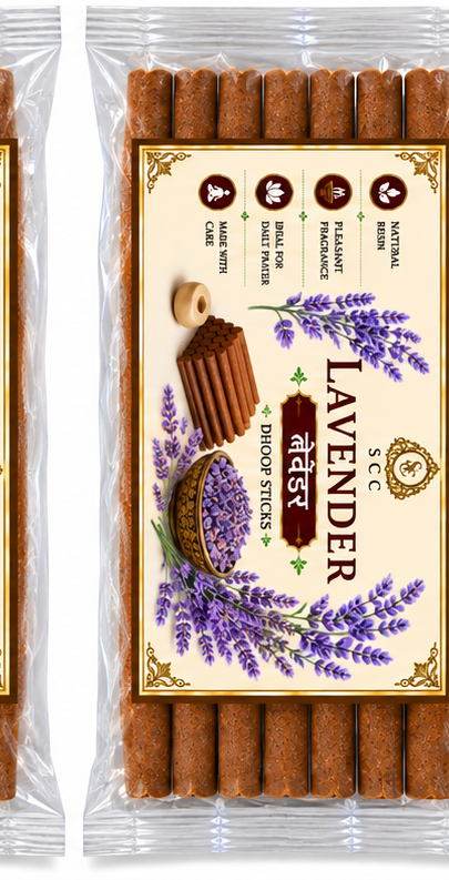 Lavender | Premium Dhoop Sticks | 20 Gram Pack wholesale price India