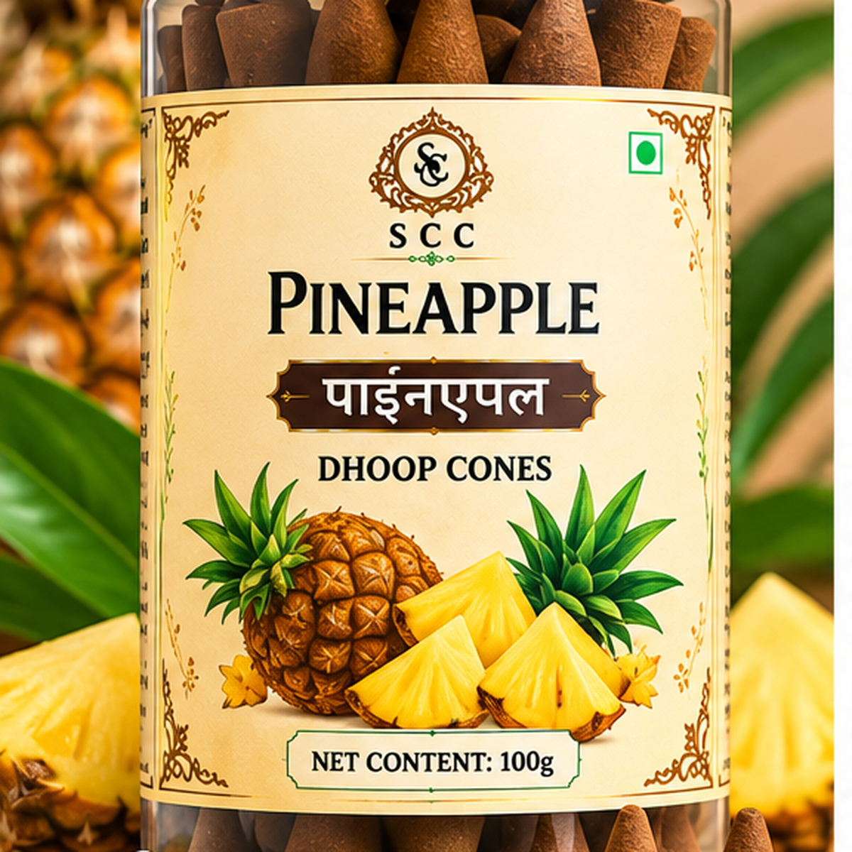 Premium Pineapple Cone | Premium Quality Pineapple Dhoop Cone wholesale price India