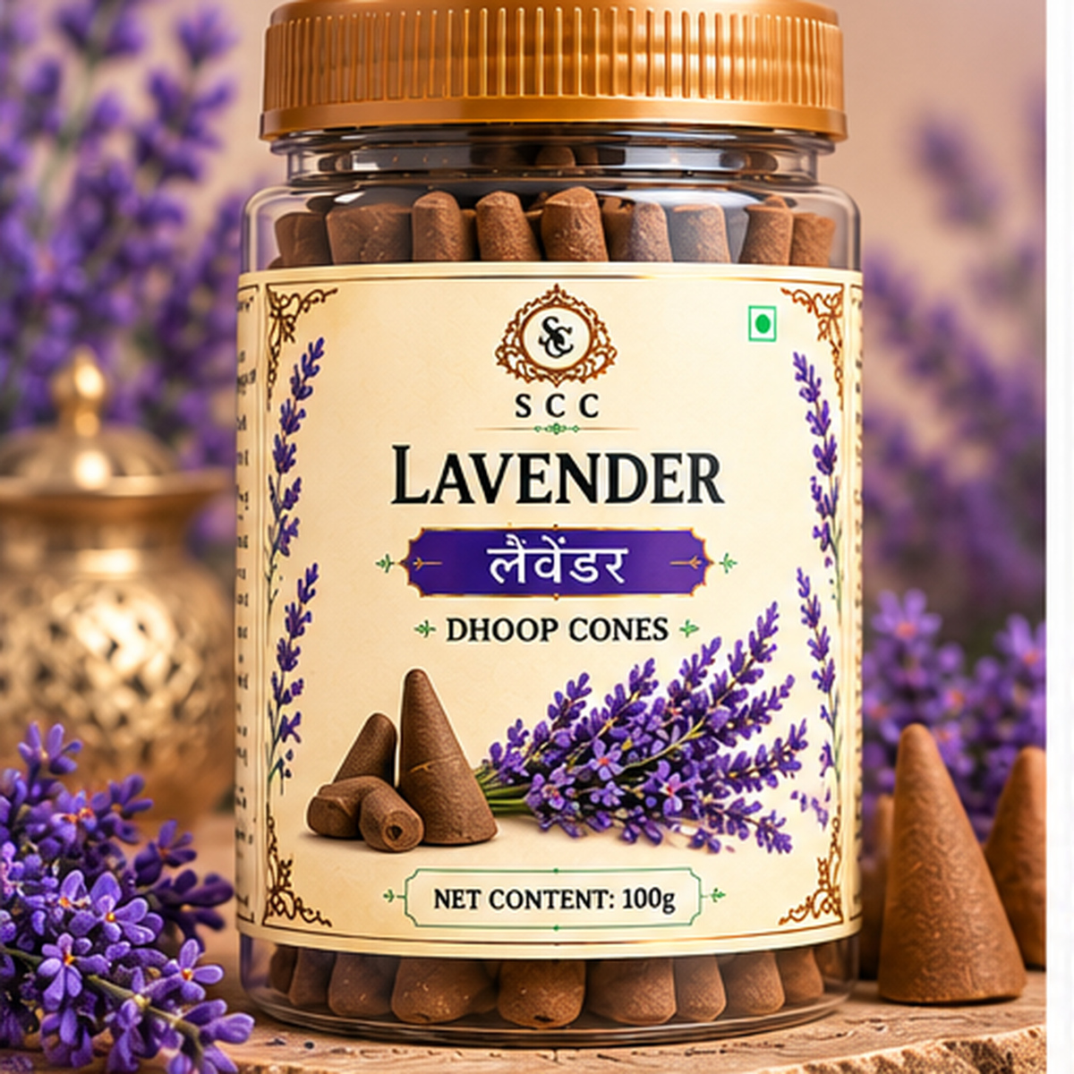 Premium Lavender Cone | Premium Quality Lavender Dhoop Cone wholesale price India